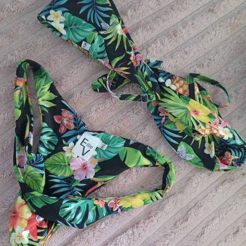 Women's bikini multicolor new, size M/L by ellievoukouti