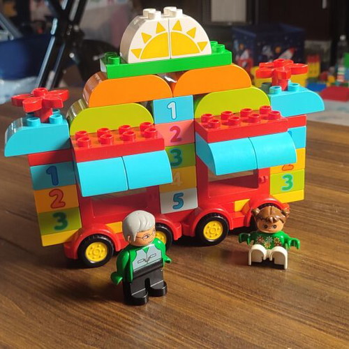 Lego Duplo Numbers & Construction Set like new, 37 pieces