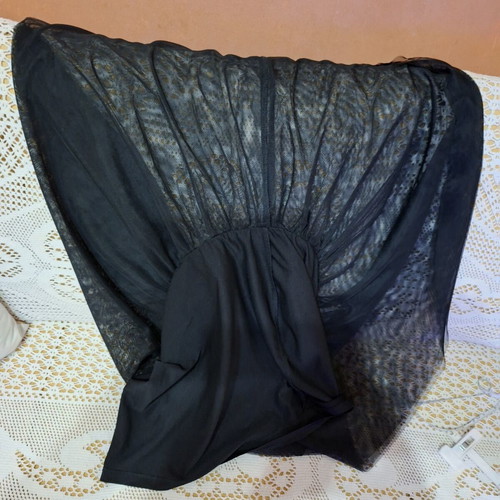 Stradivarius Black Tulle Skirt Medium Like New