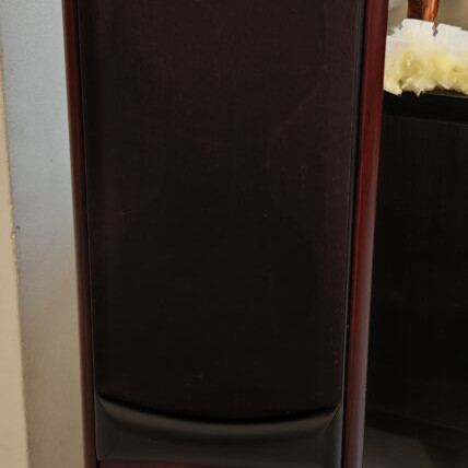 Crystal Audio Twin V6 floorstanding speakers, cherry
