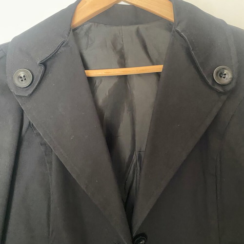 Black Fitted Jacket Small Like New