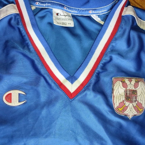 Yugoslavia Basketball Jersey used, Champion, size XXL, 2002
