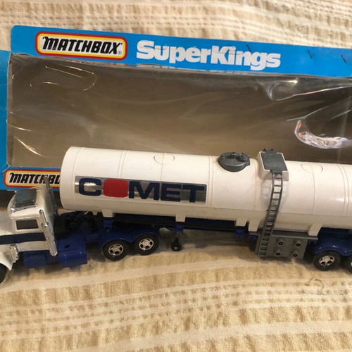 Matchbox Superkings K-103 tanker truck used, large