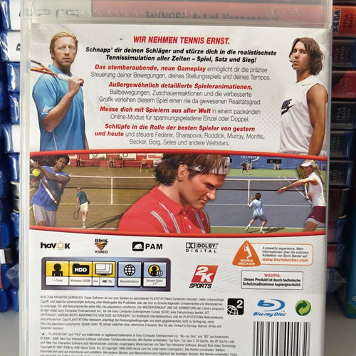 Top Spin 3 PS3 game used