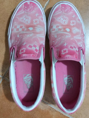 Vans Classic Slip-On "Better Together" μεταχειρισμένα ροζ φούξια sneakers Νο 41