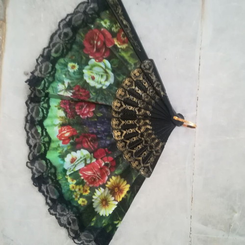Colorful fan like new