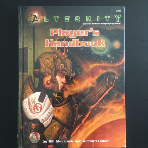 Alternity Player's Handbook Sci-Fi RPG 1998 like new