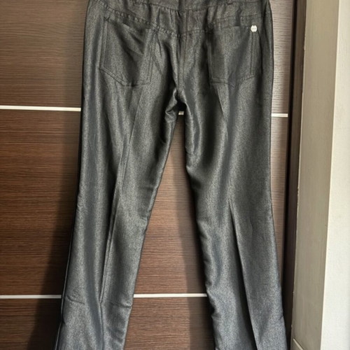 Morgan black fabric pants S/M like new