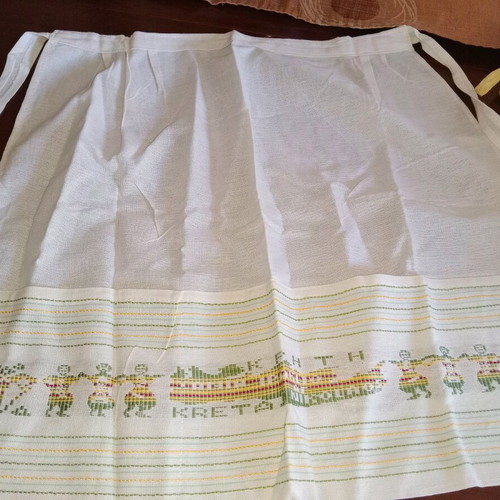 Waist aprons new 7 pcs with Cretan embroidery