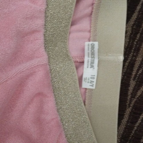 Benetton top and Orchestra shorts set for 10-year-old girl, like new, pink