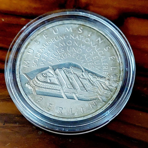 10 Euro 2002 A Museumsinsel Berlin Silver .925 coin new