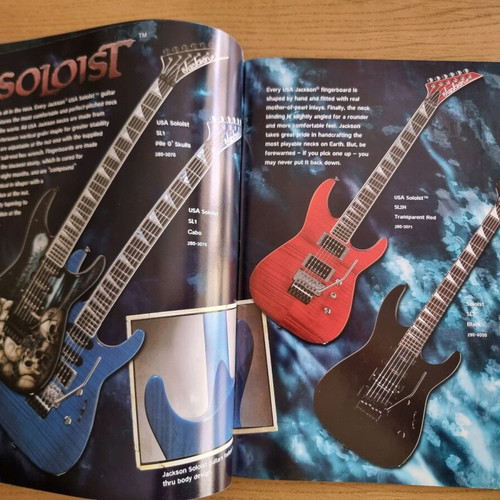 Jackson Guitars Official Catalogue 2003 used