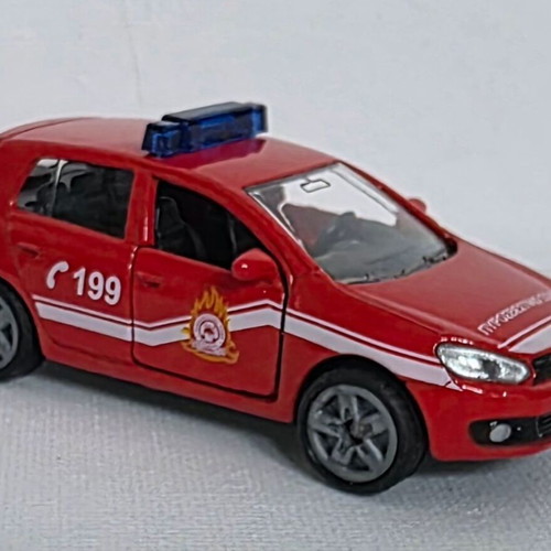 Siku fire department car VW Golf 6 Greek like new