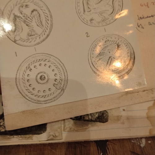Archaeological diary used with 45+ excavation archives from Sparta and other areas