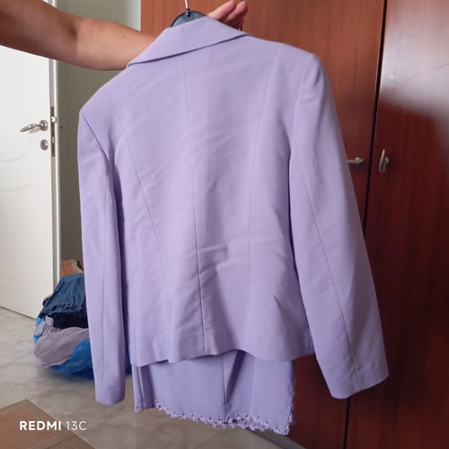 Tailored suit like new, purple, size M