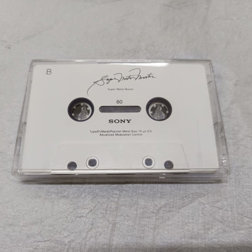 Sony Super Metal Master cassette tape used