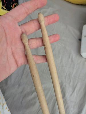 5A drumsticks used