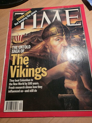 Time Magazine English like new, The Untold Saga of the Vikings