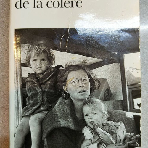 Les Raisins de la colère by John Steinbeck used, Greek edition, 1947