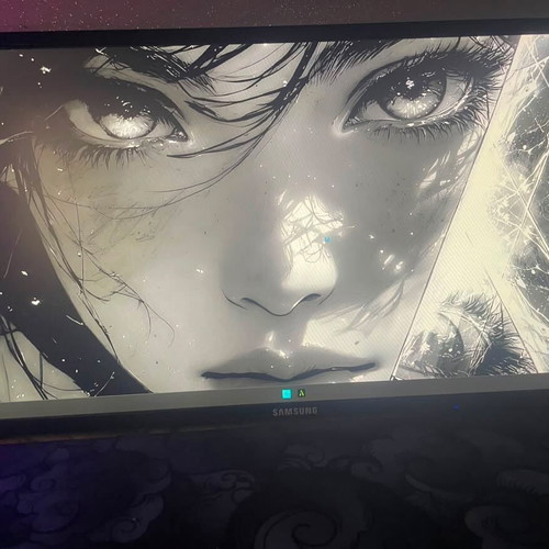 Samsung Monitor 75Hz 1920x1080 Full HD with HDMI and DP