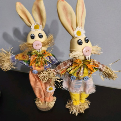 Handmade straw decorations new