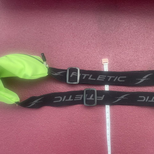 Athletic waist bag, yellow