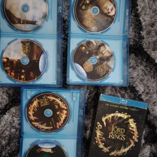 The Lord of the Rings Blu-Ray set like new, 6 discs, Greek subtitles