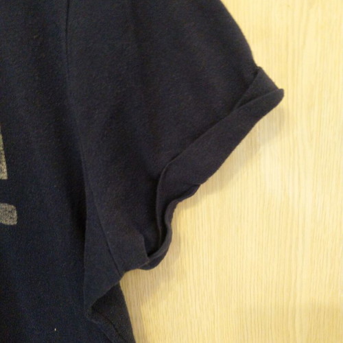 Hollister blue T-shirt with print medium used