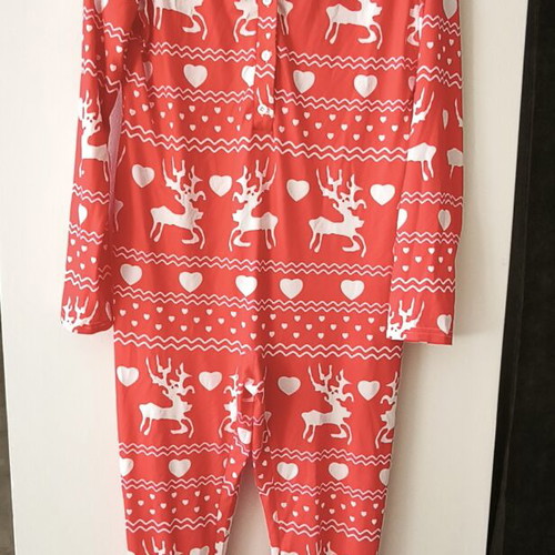Shein women's jumpsuit new, white and red, size XL