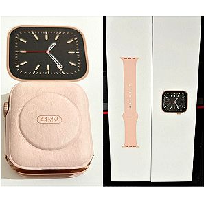 Apple Watch Series 6 44mm Ροζ + Λουράκια