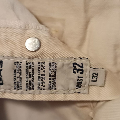 GAS Trousers (Size 32/white)