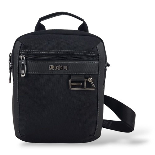 Leastat 9313 shoulder and hand bag black new