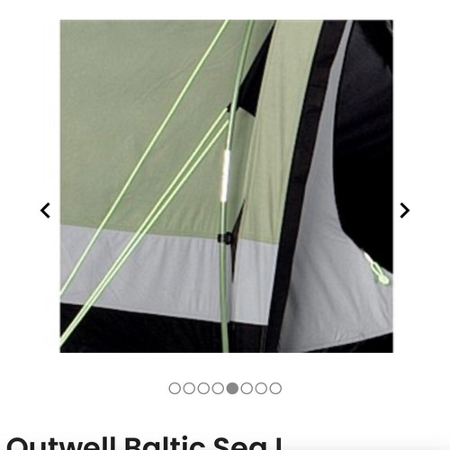 Outwell Baltic Sea L camping tent like new, 5-person