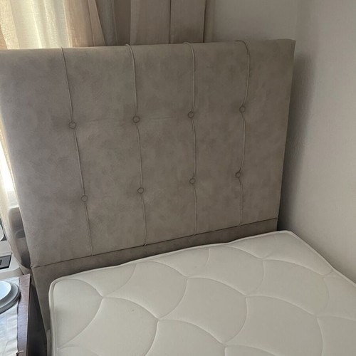 Bed with mattress, two years old, excellent condition