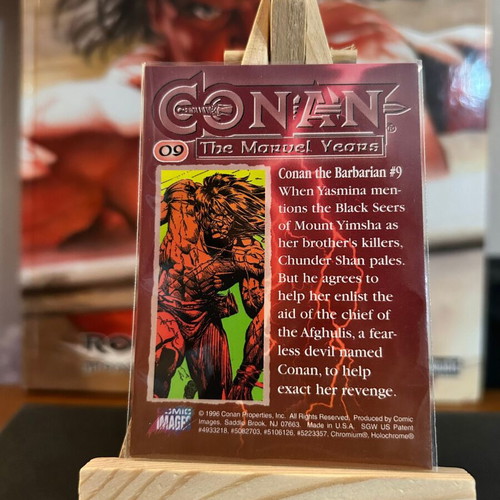 Conan Series 4 The Marvel Years All-Chromium single card