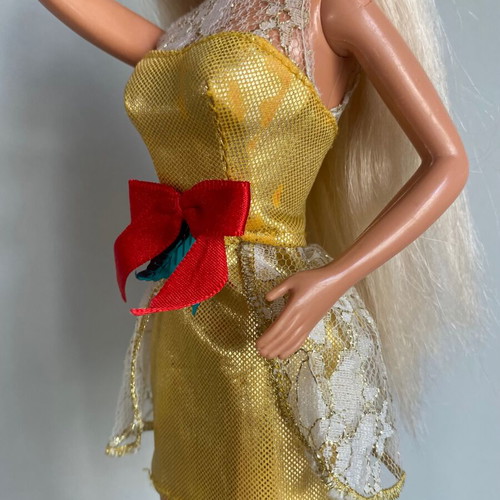 Mattel Barbie Fashion Evening Mini Dress 1995 vintage
