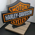 Harley-Davidson lighting set, 2 pieces