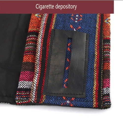 bohemian fabric tobacco pouch