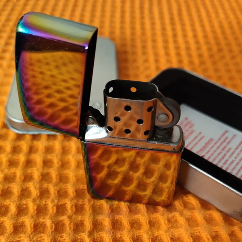 Zippo Classic Spectrum Model 151 lighter like new