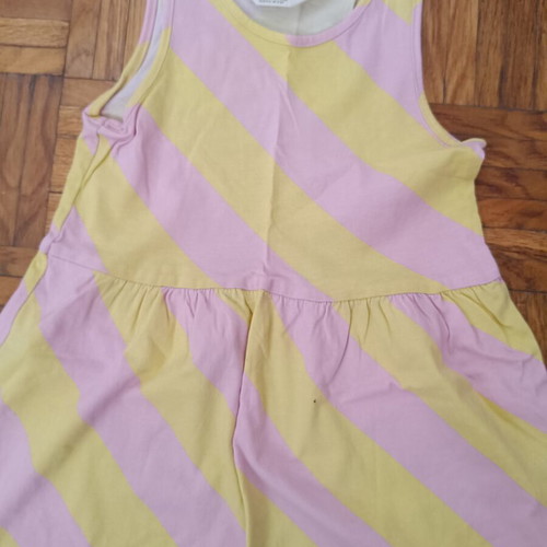 H&M striped cotton dress for ages 4-6