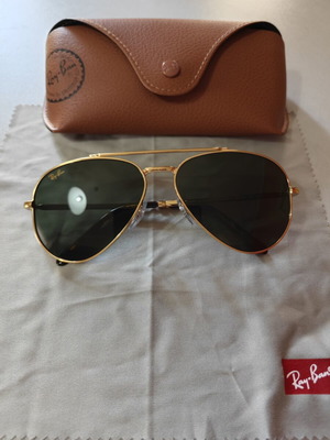 Ray Ban RB3625 Aviator γυαλιά ηλίου μέγεθος 58 σαν καινούργια πράσινα