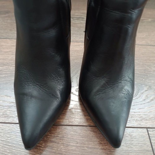 Elegant women's boots like new, black, size 37