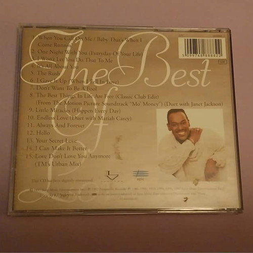 Luther Vandross The Best Of Love CD like new, R&B / Soul