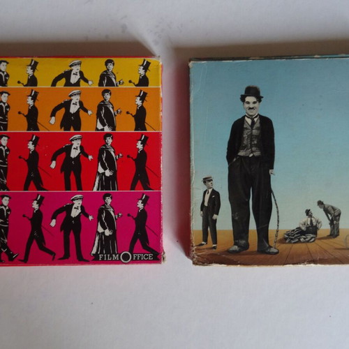 Standard 8mm comedy films used, pack of 2 silent in original boxes
