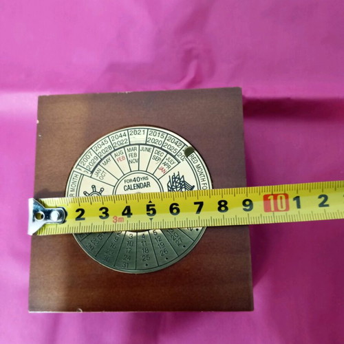 Compass made of wood and bronze used with calendar until 2046