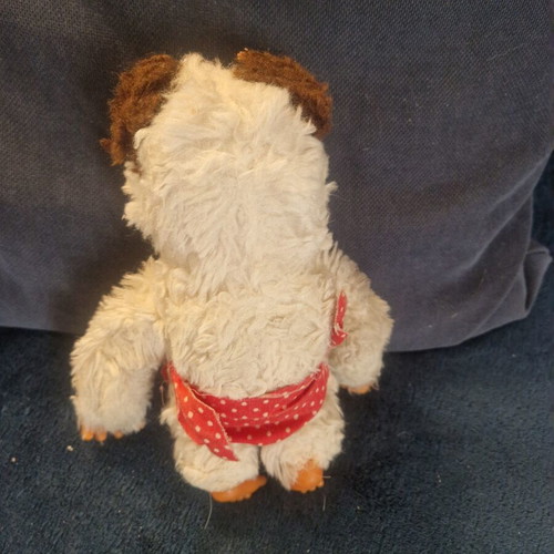 El Greco vintage Zavolaki plush dog toy