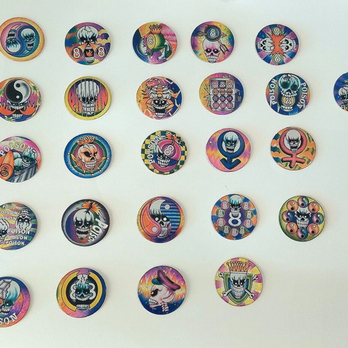 Poison Series 2 collectible pogs, set of 25