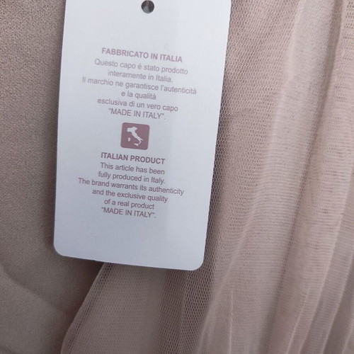 Tulle dress new, beige, size M, New Collection