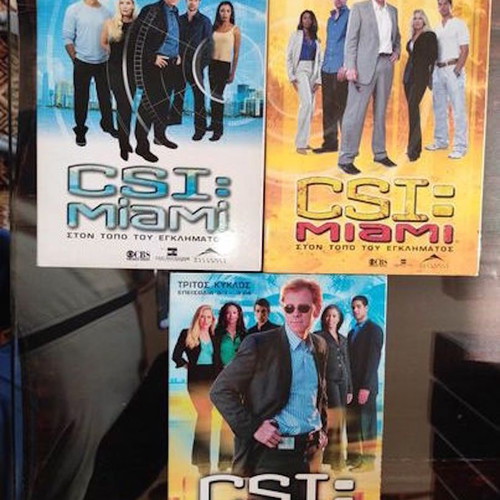 CSI Miami DVD new, seasons 1/2/3, crime scene investigation