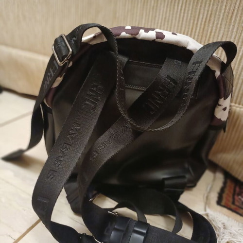 FRNC backpack like new, white and brown